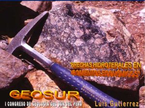 Definición de Brechas Hidrotermales