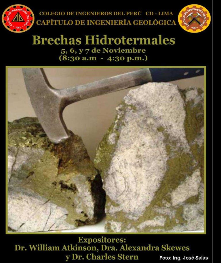 Seminario de Brechas Hidrotermales – Dr. W.W. Atkinson