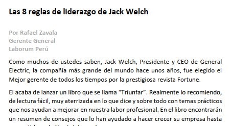 Jack Welch, ex CEO de General Electric, hablando en un evento empresarial, transmitiendo su visión de liderazgo.