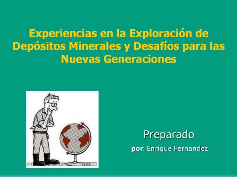 Gráfico sobre las fases de desarrollo profesional en la exploración minera, destacando la importancia de la maduración como profesional y la experiencia en campo.