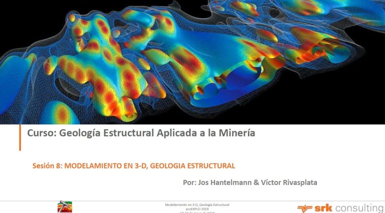 Modelamiento 3D aplicado a la geología estructural: visualización de fallas y estructuras geológicas clave en la minería.