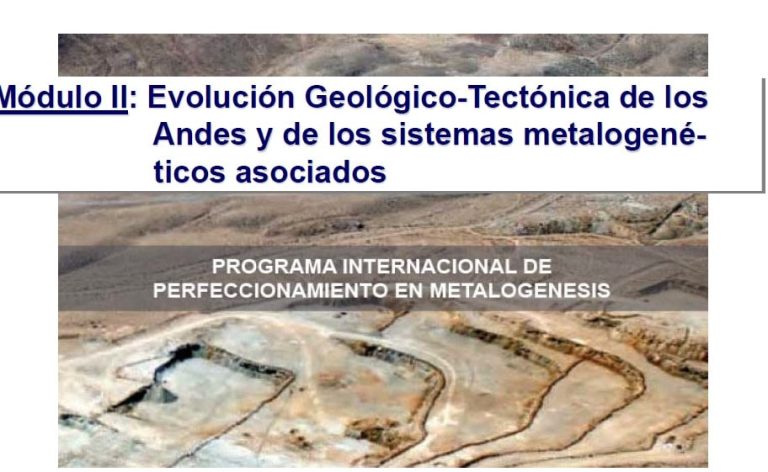 Esquema de un sistema porfídico mostrando la interacción entre los fluidos magmáticos, las rocas de caja y la formación de diferentes tipos de depósitos minerales.