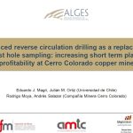 Comparación de la rentabilidad obtenida con diferentes métodos de muestreo y estimación de leyes en la mina de cobre Cerro Colorado.