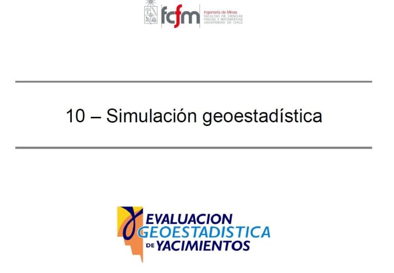 Representación gráfica de diferentes escenarios de leyes simuladas para un depósito mineral.