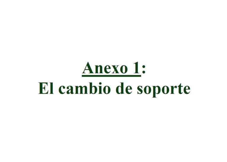 Efecto del cambio de soporte en la distribución de leyes de cobre.