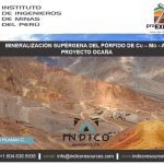 Vista panorámica del Proyecto Ocaña, mostrando la infraestructura del campamento y la topografía de la zona.