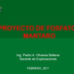 Mapa geológico del Proyecto Fosfatos Mantaro, mostrando la ubicación del yacimiento, las formaciones geológicas y las estructuras tectónicas.