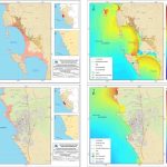 Mapa de la región norte del Perú mostrando la variación del espesor de la corteza terrestre, con colores que representan diferentes rangos de profundidad.