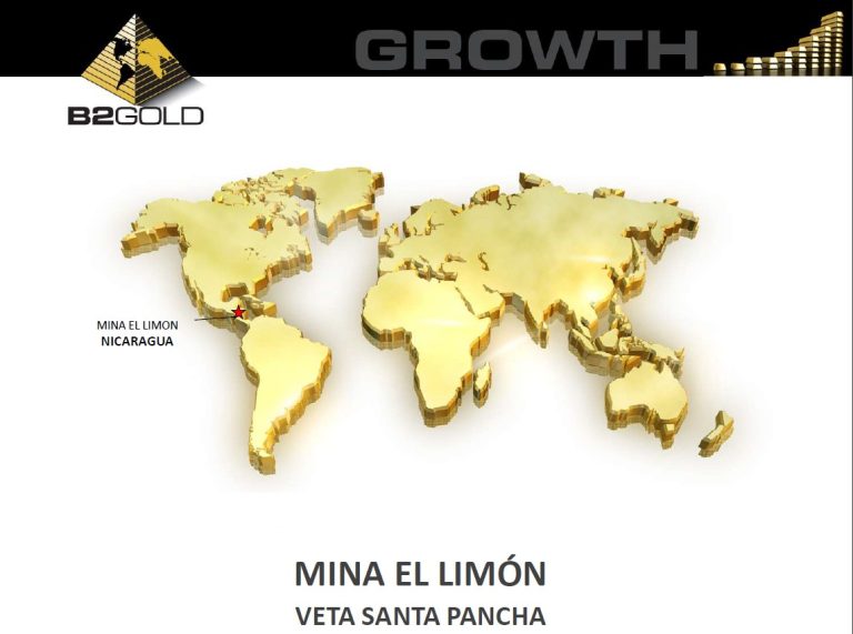 Mapa geológico de la Mina El Limón, mostrando las diferentes zonas de mineralización y estructuras geológicas.