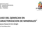 Gráfico comparativo del porcentaje de minerales de cobre en la cabeza y en el residuo de un proceso de flotación.