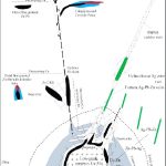 Mapa que muestra la ubicación de las muestras tomadas en la mina abandonada Jornune.