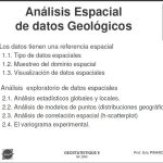 Análisis espacial de un yacimiento mineral utilizando geoestadística.