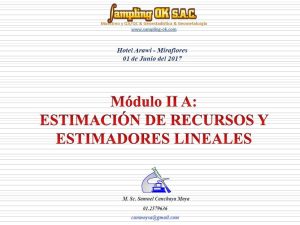 Método de Polígonos optimizado con Variografía para la estimación de recursos mineros.