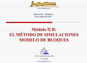 Comparación de la estimación de leyes de cobre mediante Simulación Gaussiana Secuencial con y sin restricción de contacto geológico.