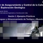 Técnicas modernas de logueo geológico para una exploración minera eficiente.