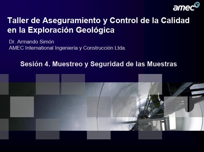 Técnicas de muestreo y seguridad en la exploración geológica.