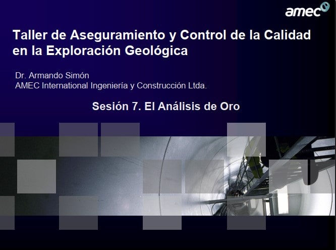 Diagrama de flujo del proceso de análisis de oro por retalla en el Proyecto Las Animas.