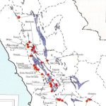 Mapa Geológico del Perú con zonas de interés minero y provincias metalogénicas.