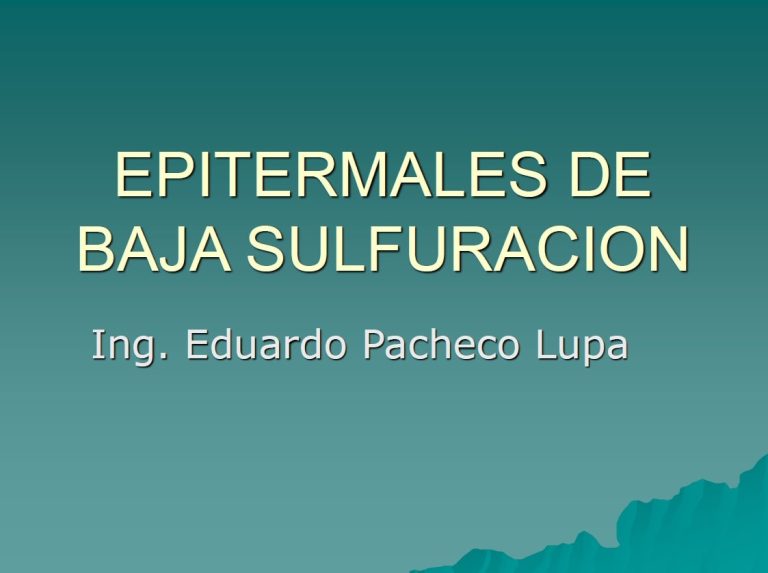 Distribución esquemática de la alteración hidrotermal en depósitos epitermales de baja y alta sulfuración, destacando la zonación de minerales y la mineralización en paleoconductos.