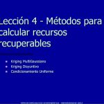 Diagrama de flujo del proceso de Kriging MultiGaussiano, mostrando los pasos clave desde la transformación de datos hasta la evaluación de incertidumbre en leyes de bloques.