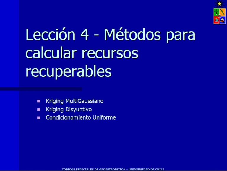 Diagrama de flujo del proceso de Kriging MultiGaussiano, mostrando los pasos clave desde la transformación de datos hasta la evaluación de incertidumbre en leyes de bloques.