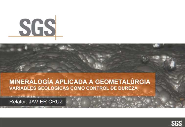 Diagrama o tabla mostrando la relación entre variables geológicas y dureza de rocas.