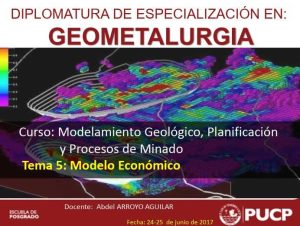Diagrama de flujo de caja y fórmulas clave para la evaluación económica de proyectos mineros.