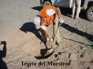 Fundamentos de la teoría del muestreo en exploración geoquímica minera.