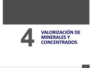 Diagrama conceptual mostrando los factores clave en la valorización de minerales y concentrados, incluyendo la ley del mineral, el precio, las recuperaciones metalúrgicas y los términos comerciales como maquilas y penalidades.
