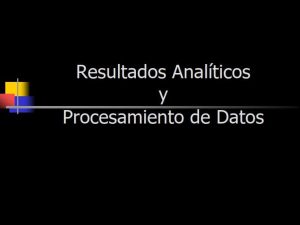 Etapas del análisis estadístico y la interpretación en geoquímica de exploración minera.