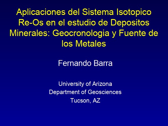 Diagrama ilustrativo del sistema isotópico Renio-Osmio (Re-Os) utilizado en geocronología y el estudio de la fuente de metales en depósitos minerales.